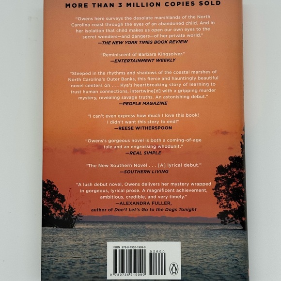 Where the Crawdads Sing by Delia Owen’s - Hardcover - Picture 2 of 4